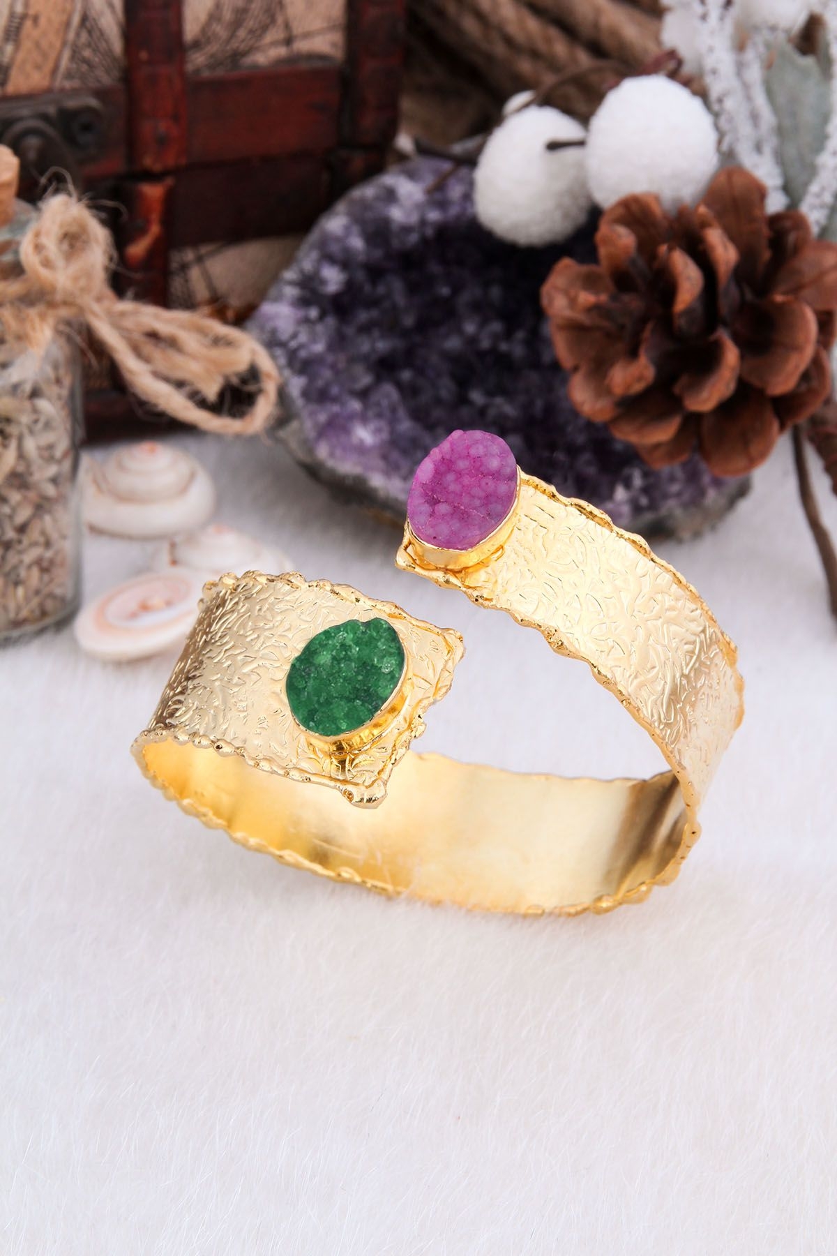 Druzy Quartz Bracelet