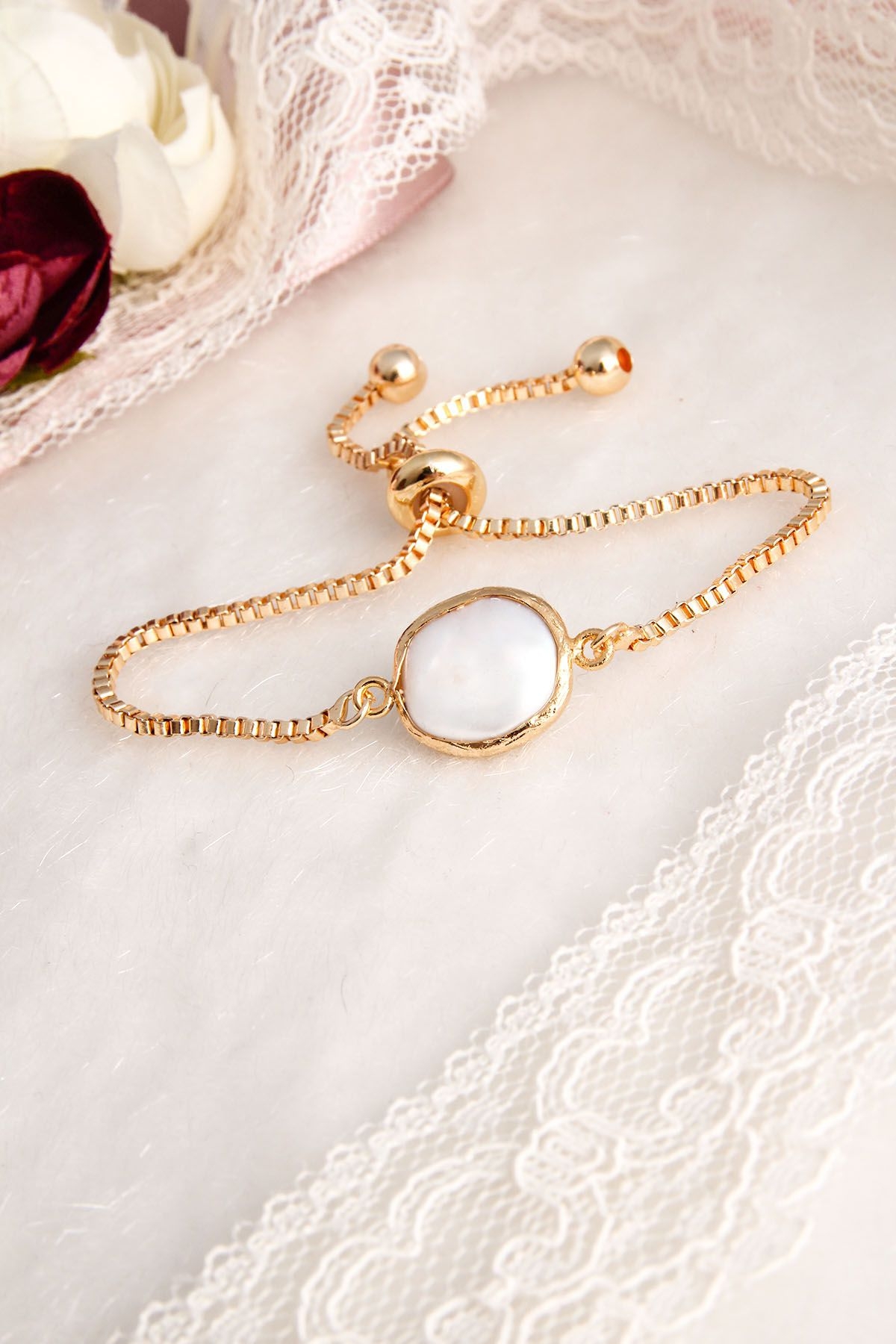 14K Gold-Plated Bronze & Culture Pearl