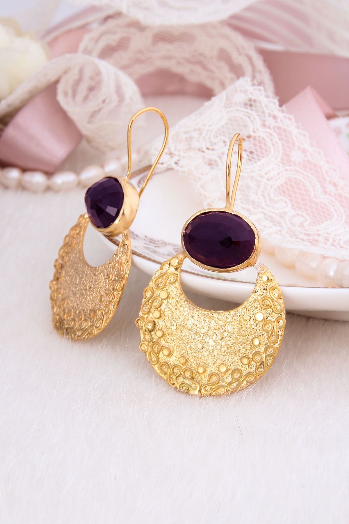 Amethyst Earring