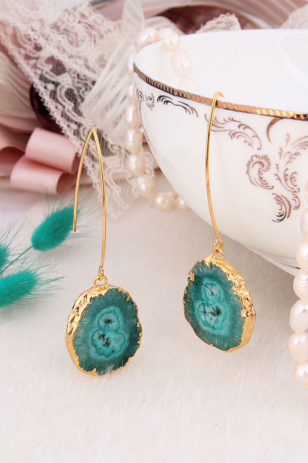 Quartz Earring