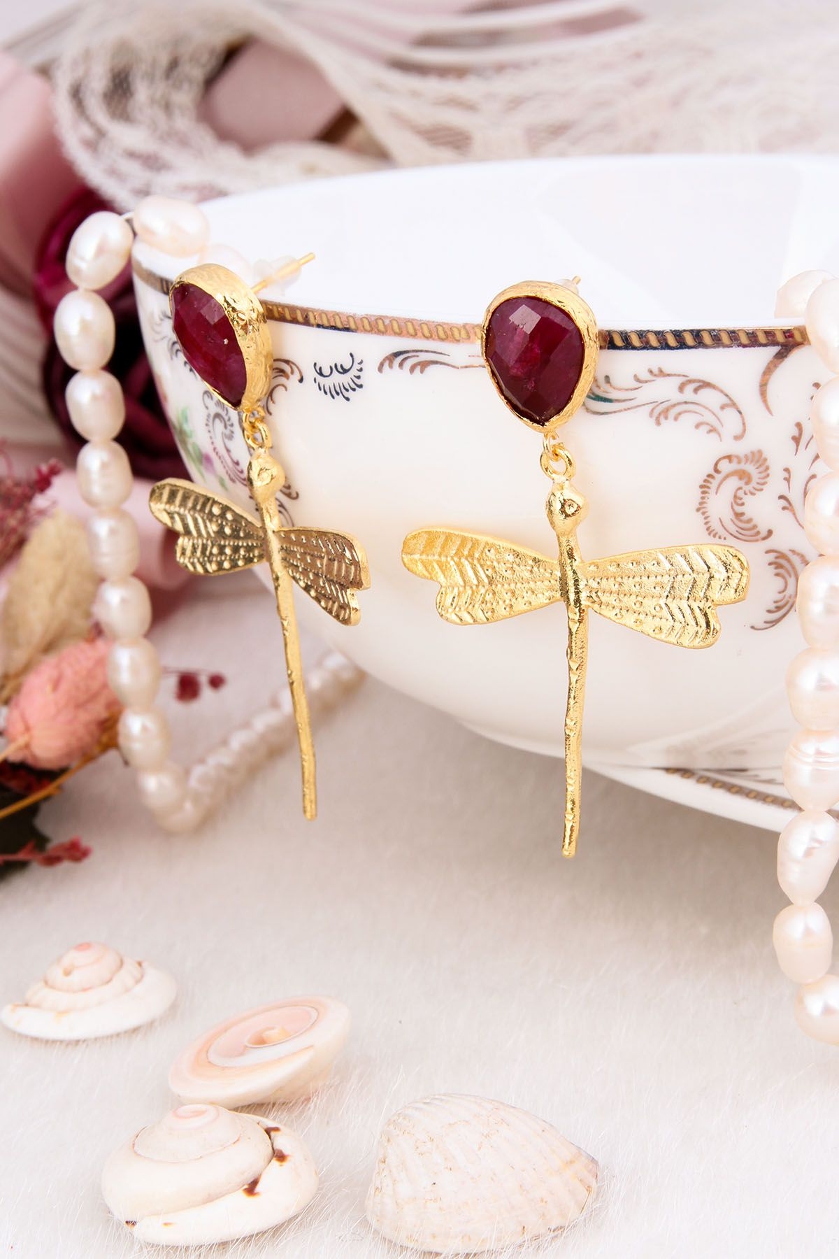 Agate Earring