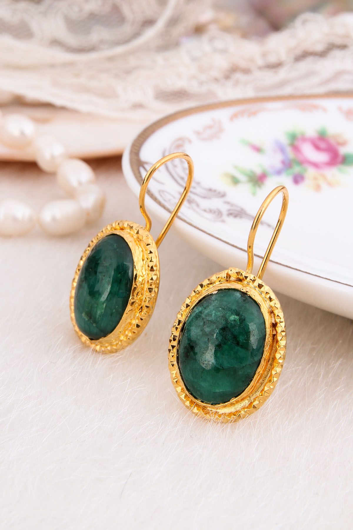 Agate Earring
