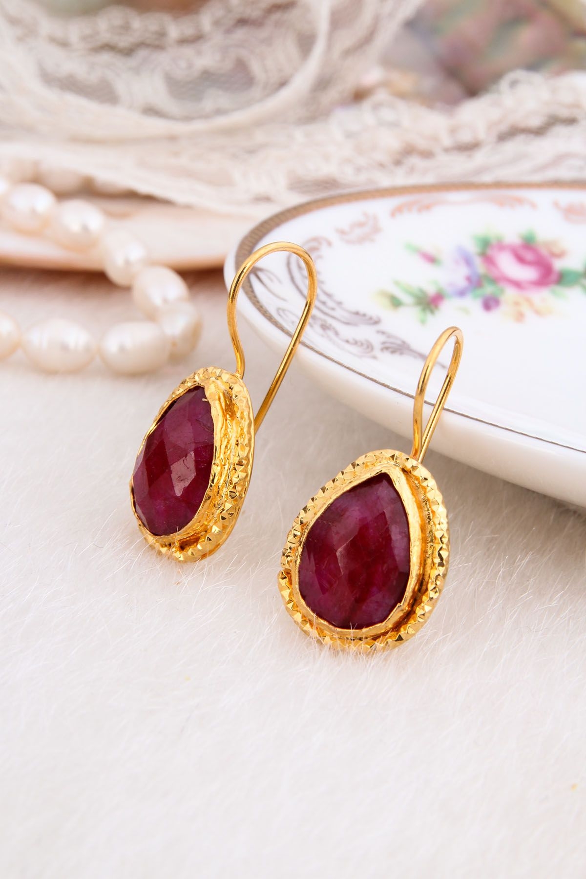 Agate Earring
