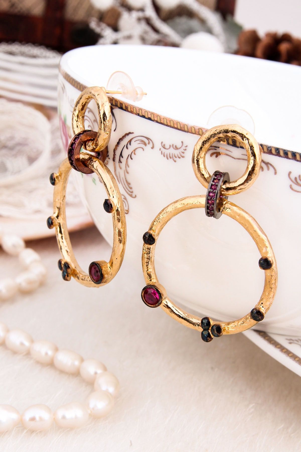 Zircon Earring