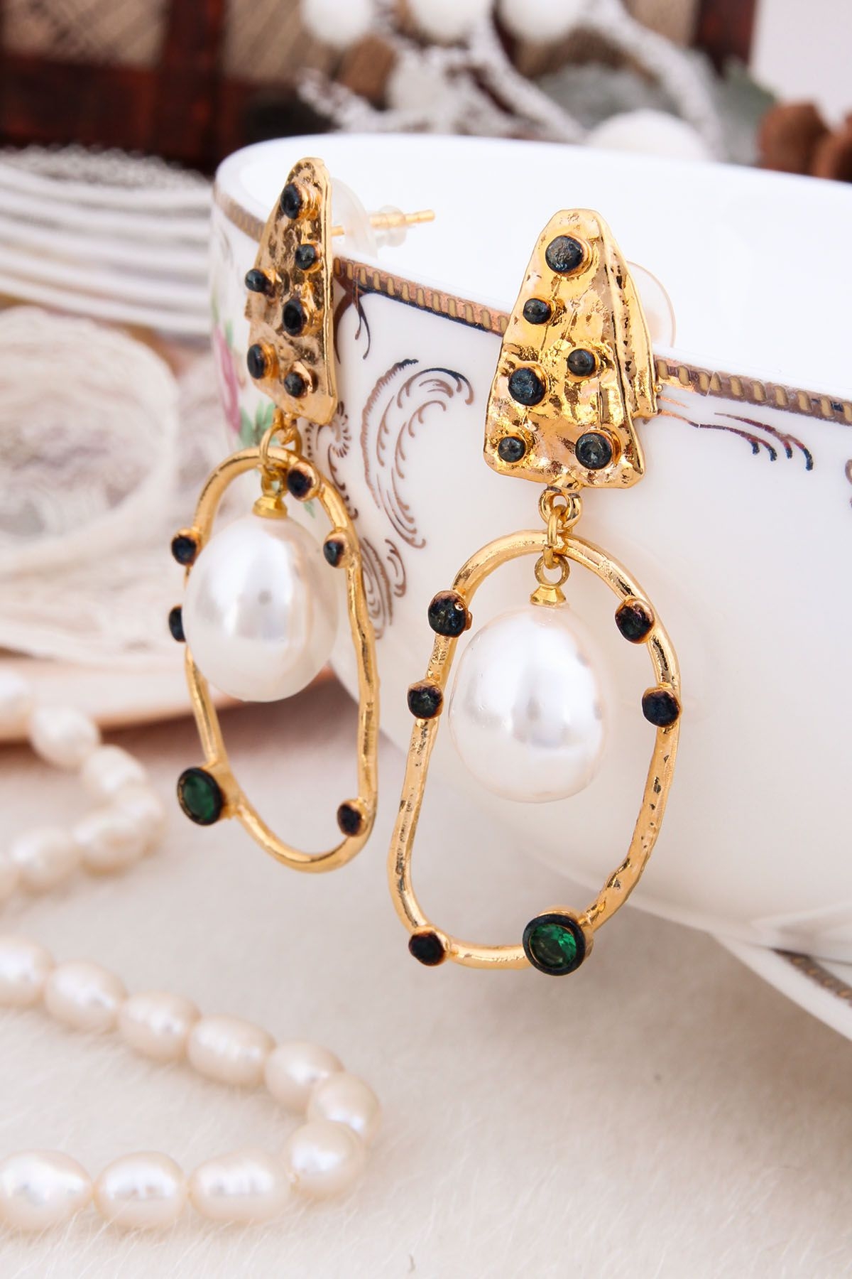 Zircon Earring