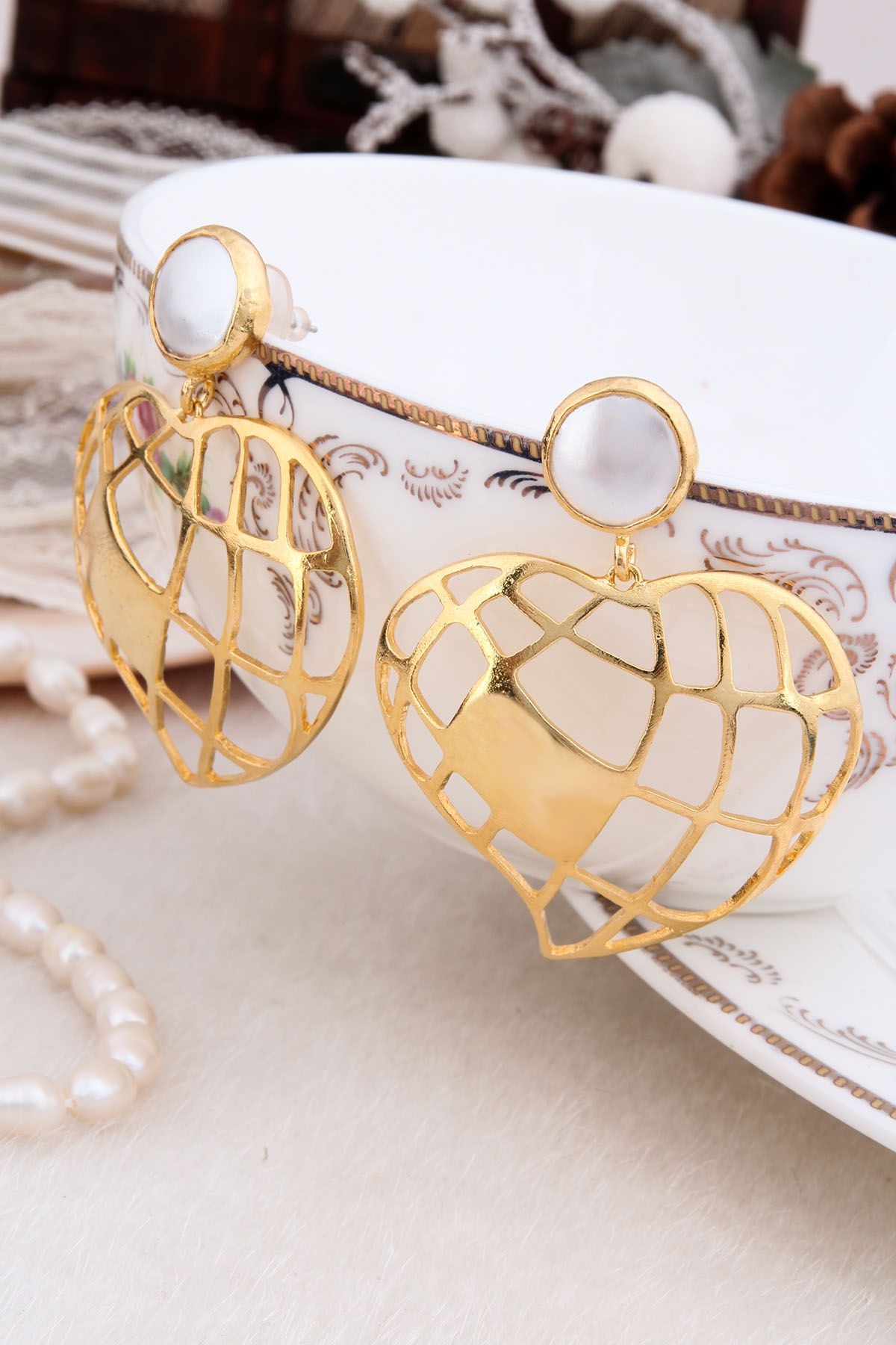 Majorca Pearl Earring