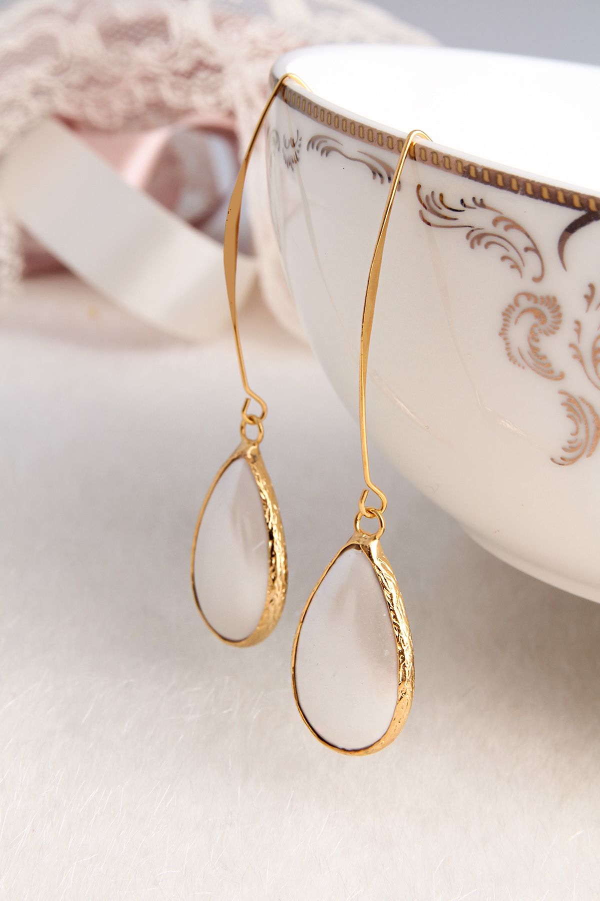 14K Gold-Plated Bronze & Majorca Pearl