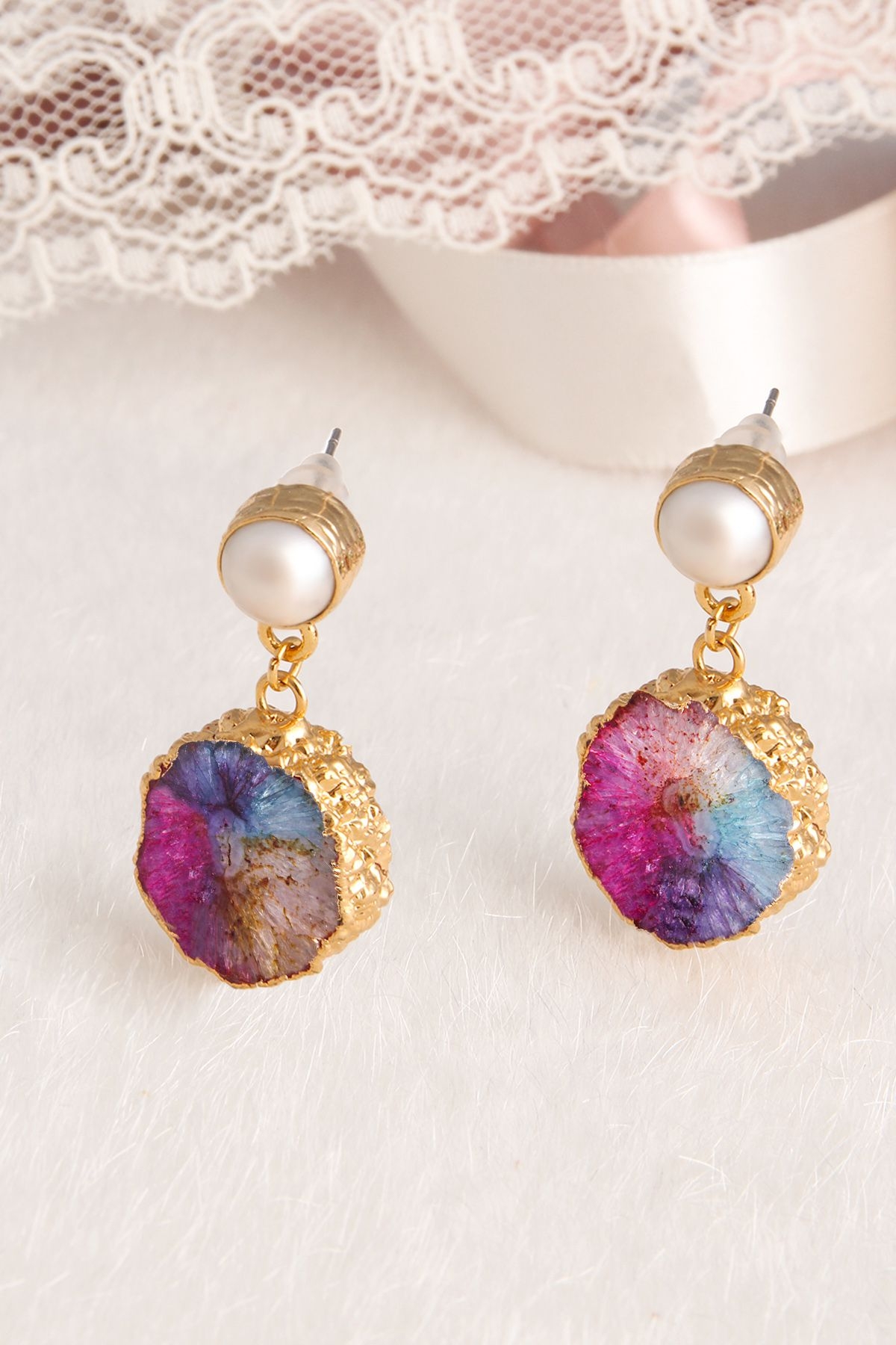 14K Gold-Plated Bronze & Culture Pearl