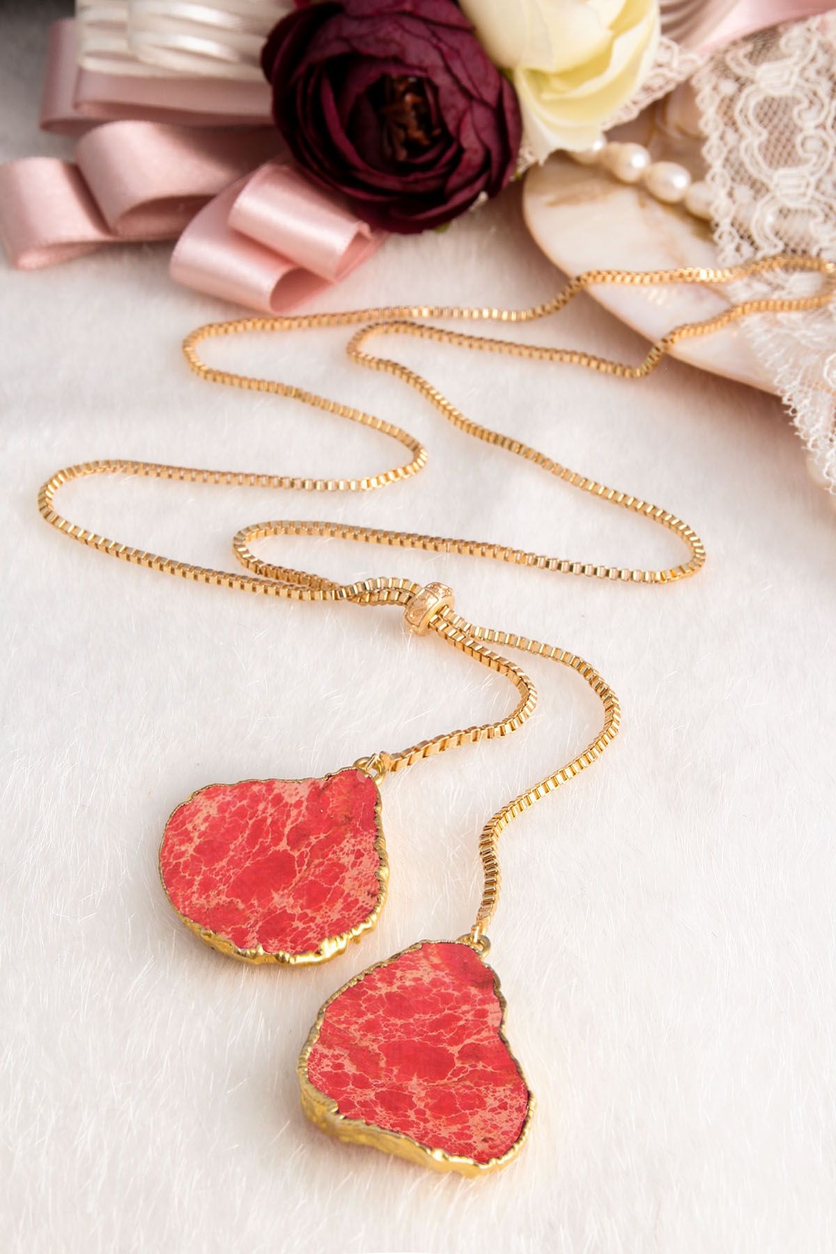 14K Gold-Plated Bronze & Varasite