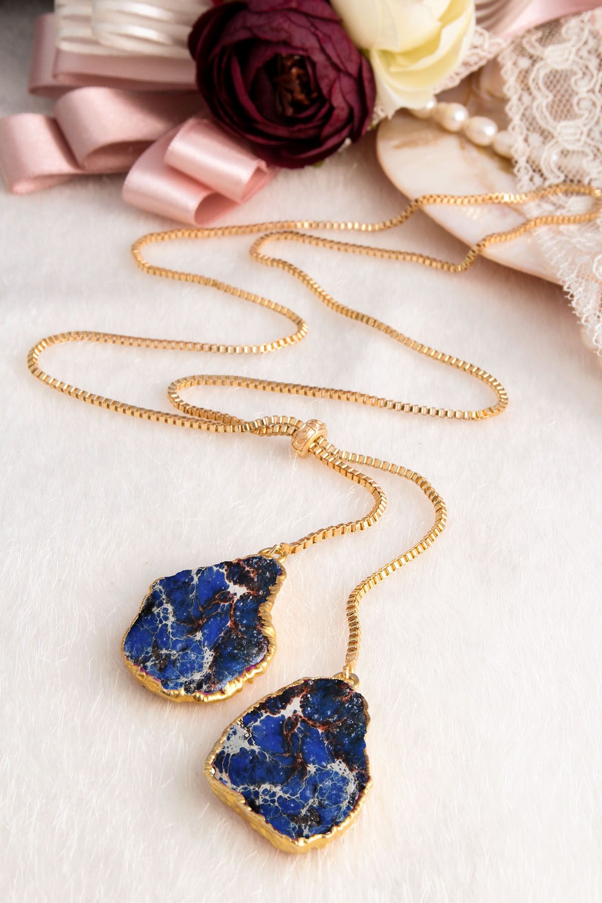 14K Gold-Plated Bronze & Varasite