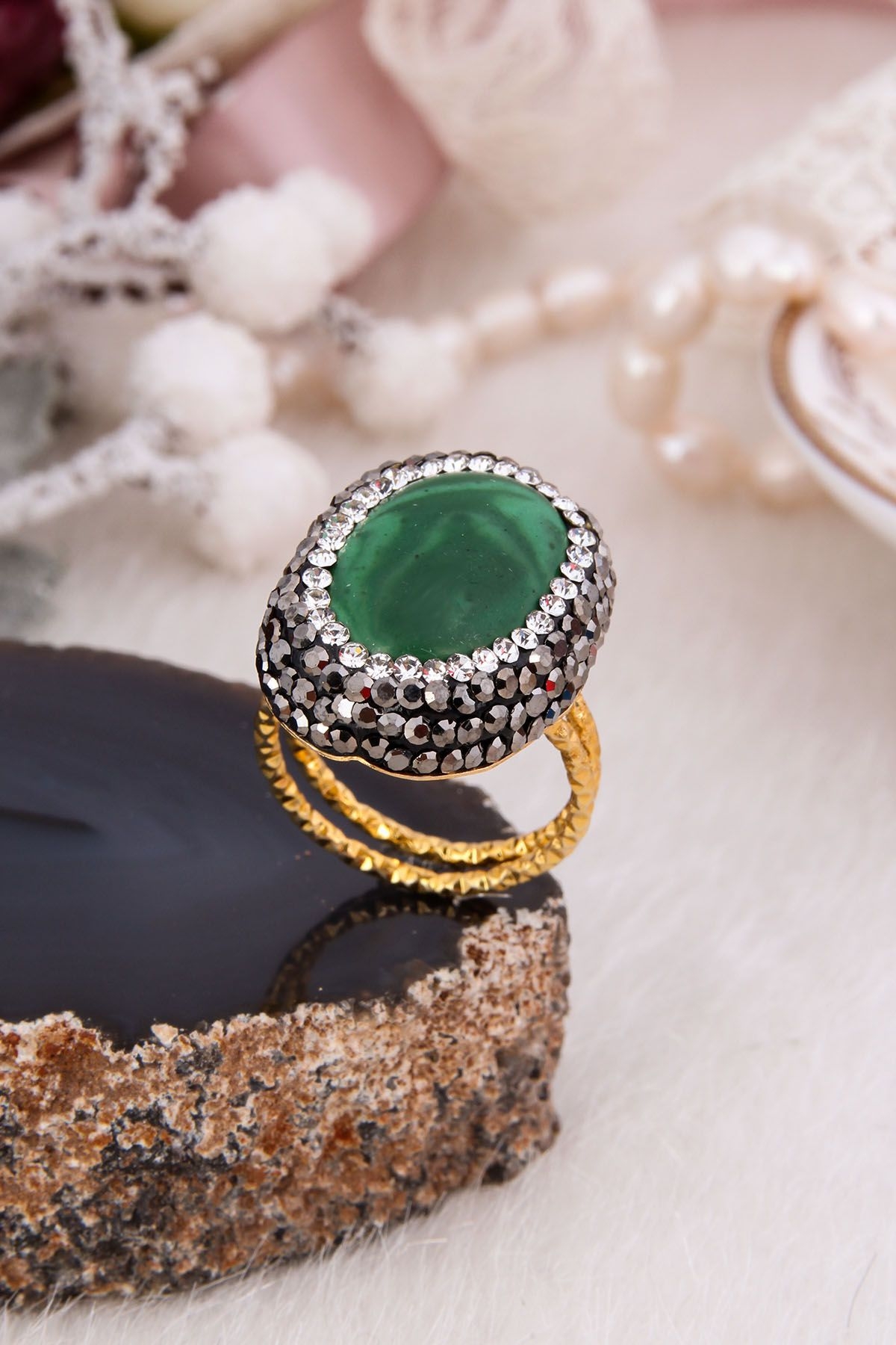 Malahite Ring