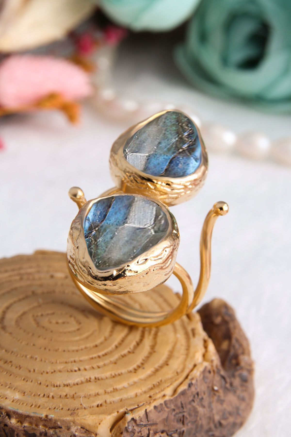 Labradorite Ring