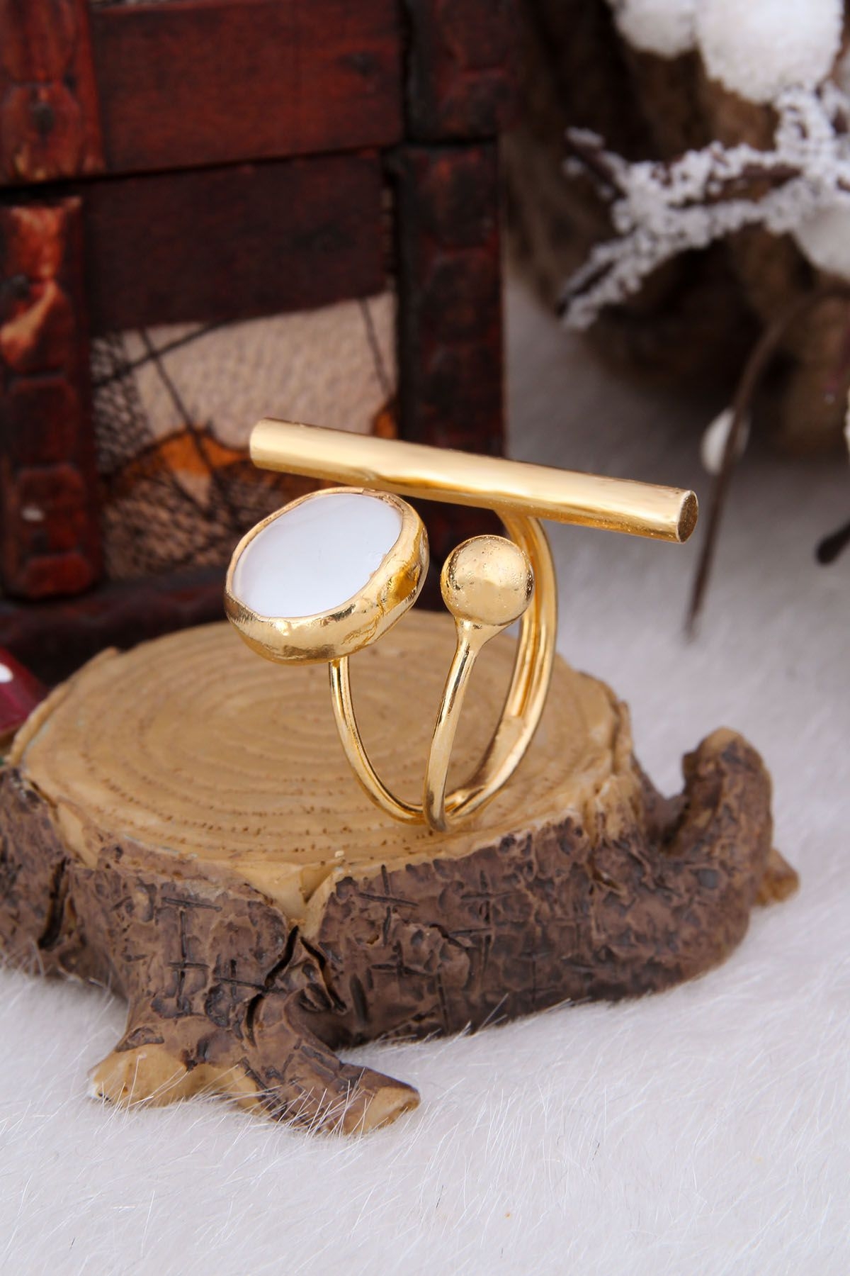 Majorca Pearl Ring