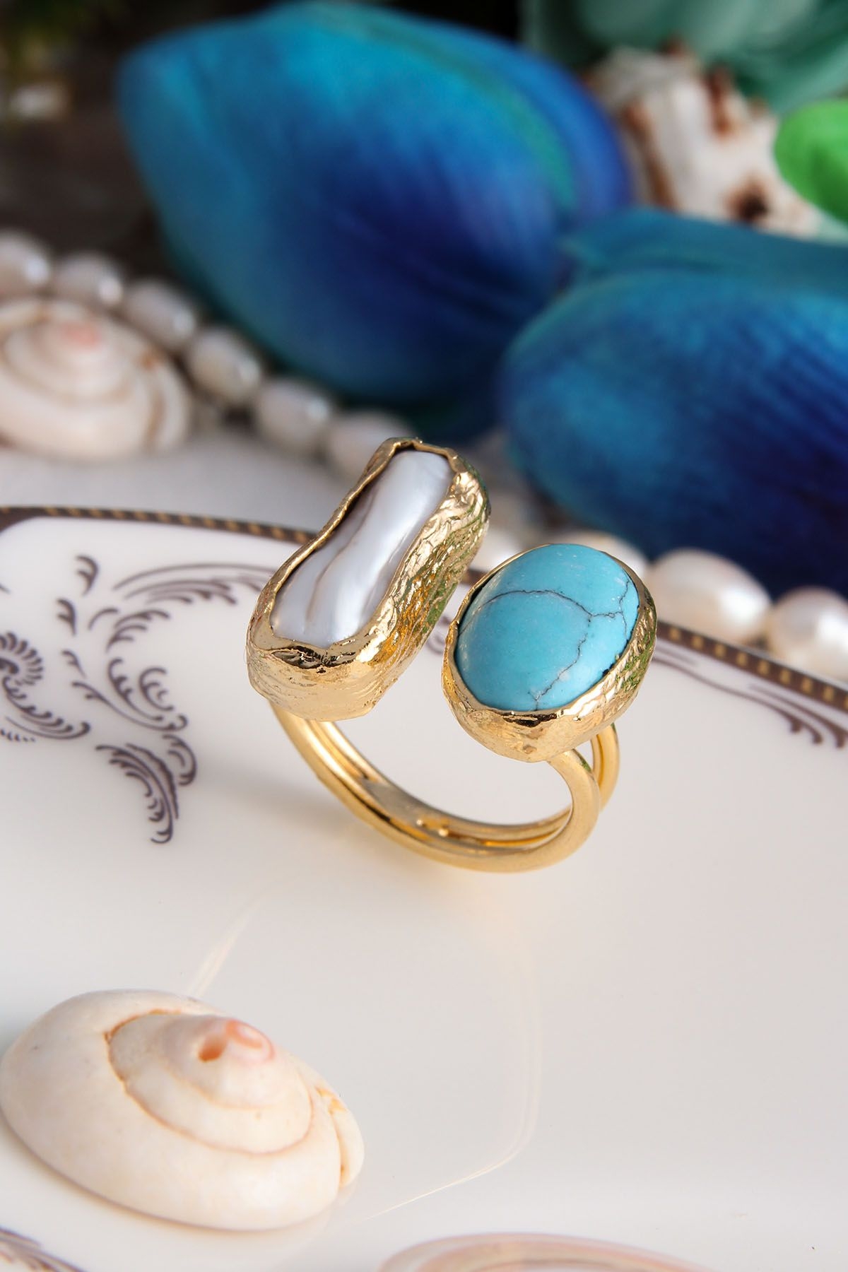 14K Gold Plated & Brass Material & 