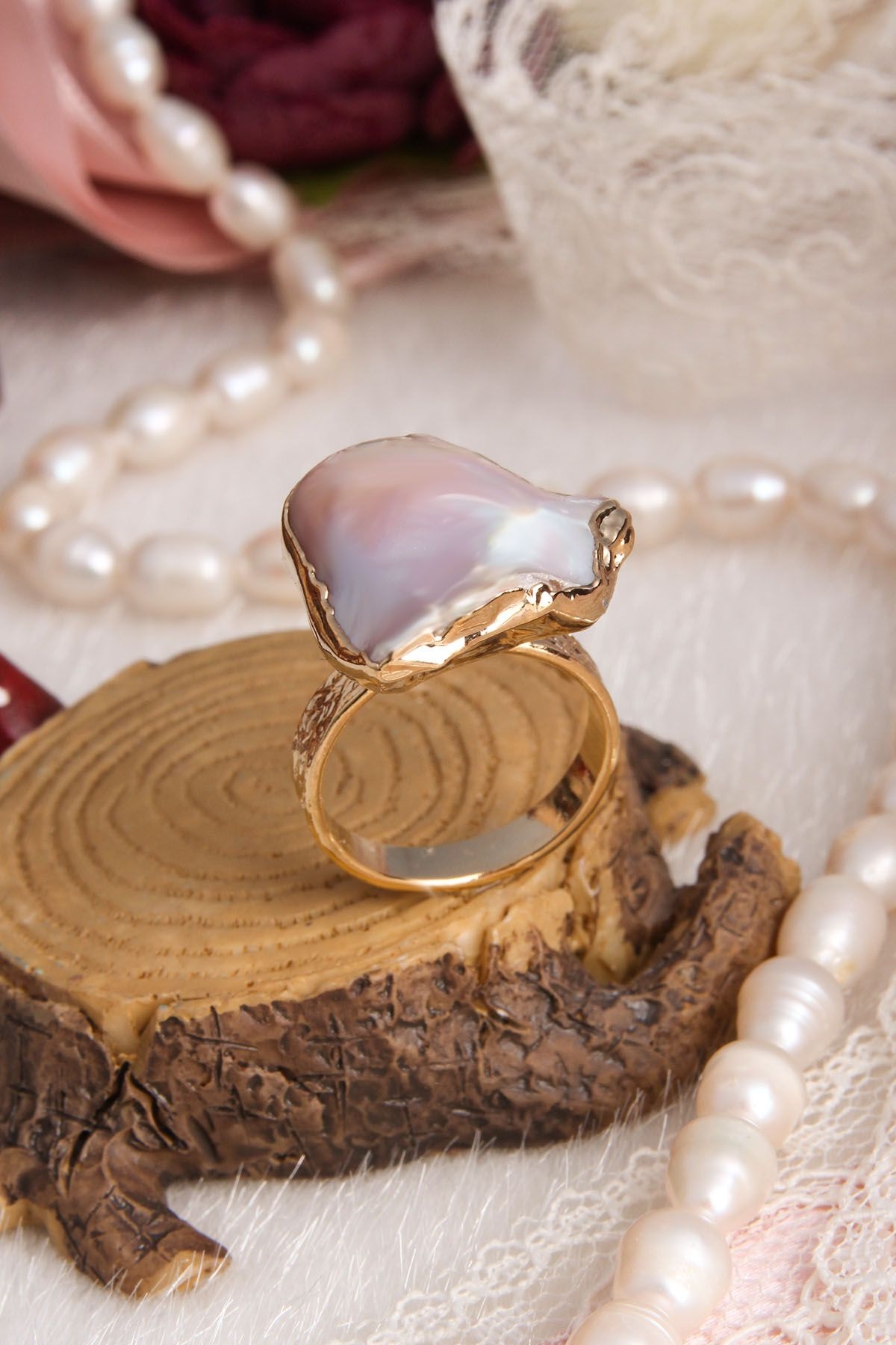 14K Gold-Plated Bronze & Culture Pearl