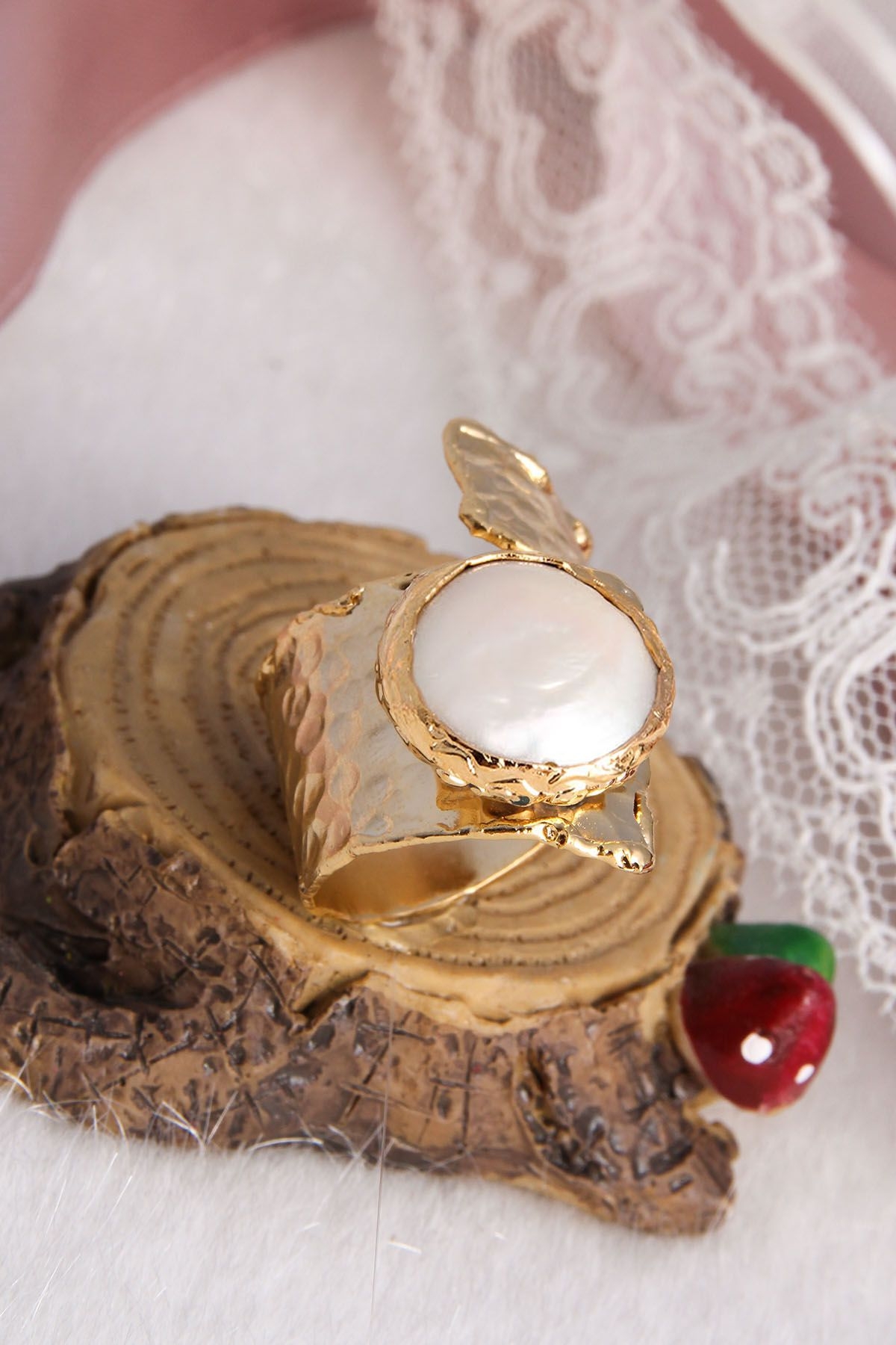 14K Gold-Plated Bronze & Culture Pearl