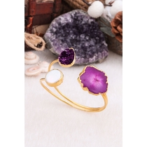 Pearl & Amethyst Bracelet