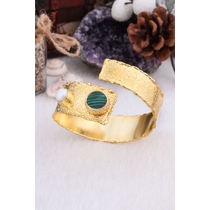 Majorca Pearl & Malahite Bracelet