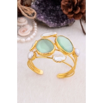 Pearl & Zircon Bracelet