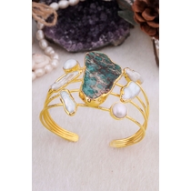 Pearl & Varasite Bracelet