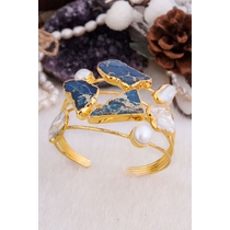 Pearl & Varasite Bracelet