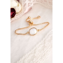 14K Gold-Plated Bronze & Culture Pearl