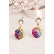 14K Gold-Plated Bronze & Culture Pearl