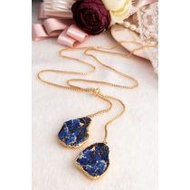 14K Gold-Plated Bronze & Varasite