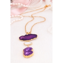 Pearl & Agate Necklace