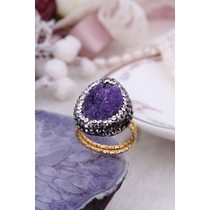 Druzy Quartz Ring