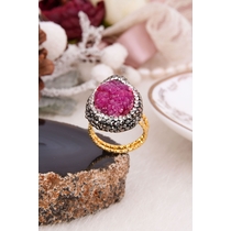 Druzy Quartz Ring