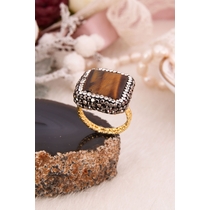 Tiger Eyes Ring