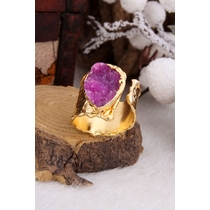 Druzy Quartz Ring