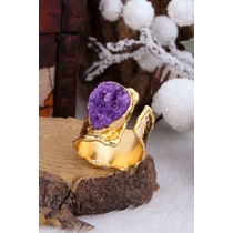 Druzy Quartz Ring