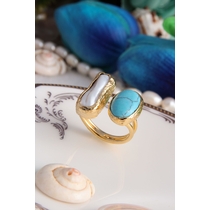 14K Gold Plated & Brass Material & 