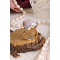 14K Gold-Plated Bronze & Culture Pearl