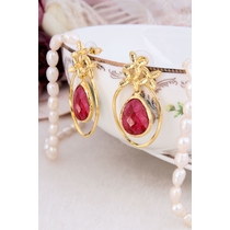 Agate Earring